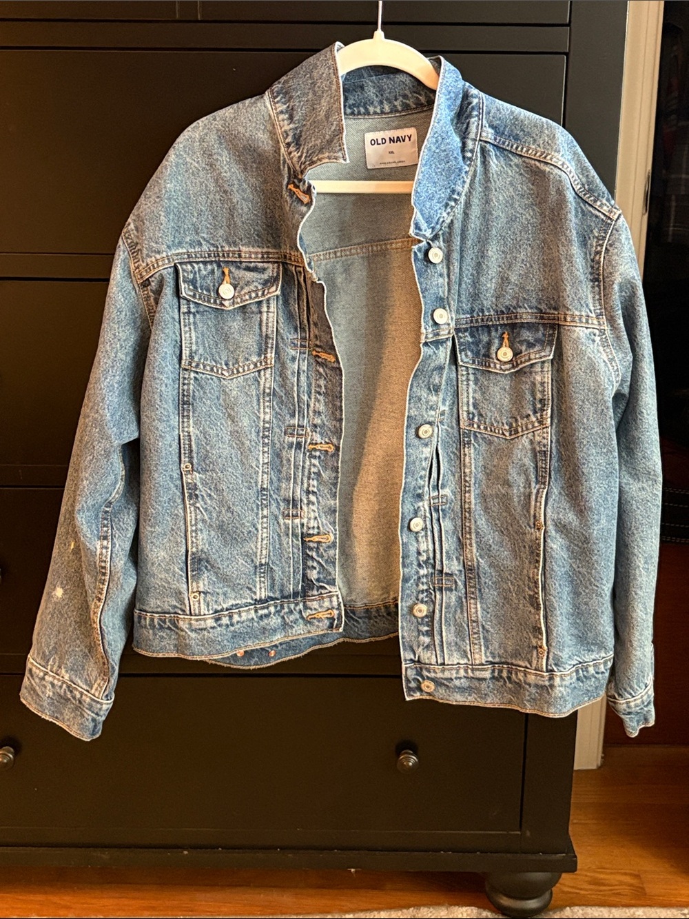 Old Navy Blue Washed Denim Jacket